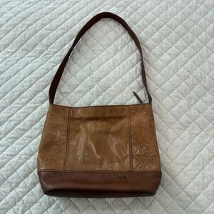 The Sak De Young Leather Hobo Shoulder Bag